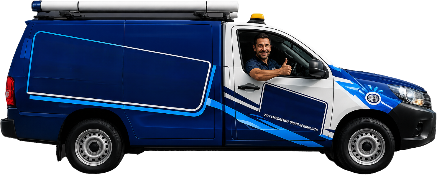 Camden South Blocked Drains service van